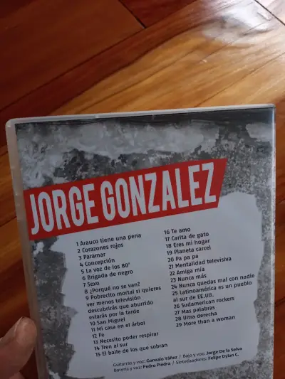 DVD Concierto Único Jorge González en Chile - miniatura 3