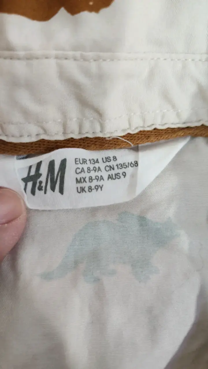 Camisa infantil con estampado de dinosaurios H&M - 2