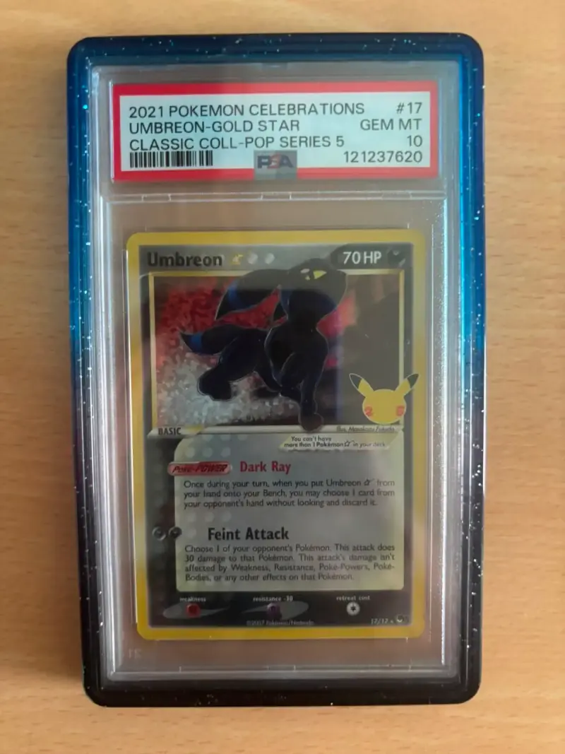 CartaPokémon Umbreon Gold Star Celebrations PSA 10 - 1
