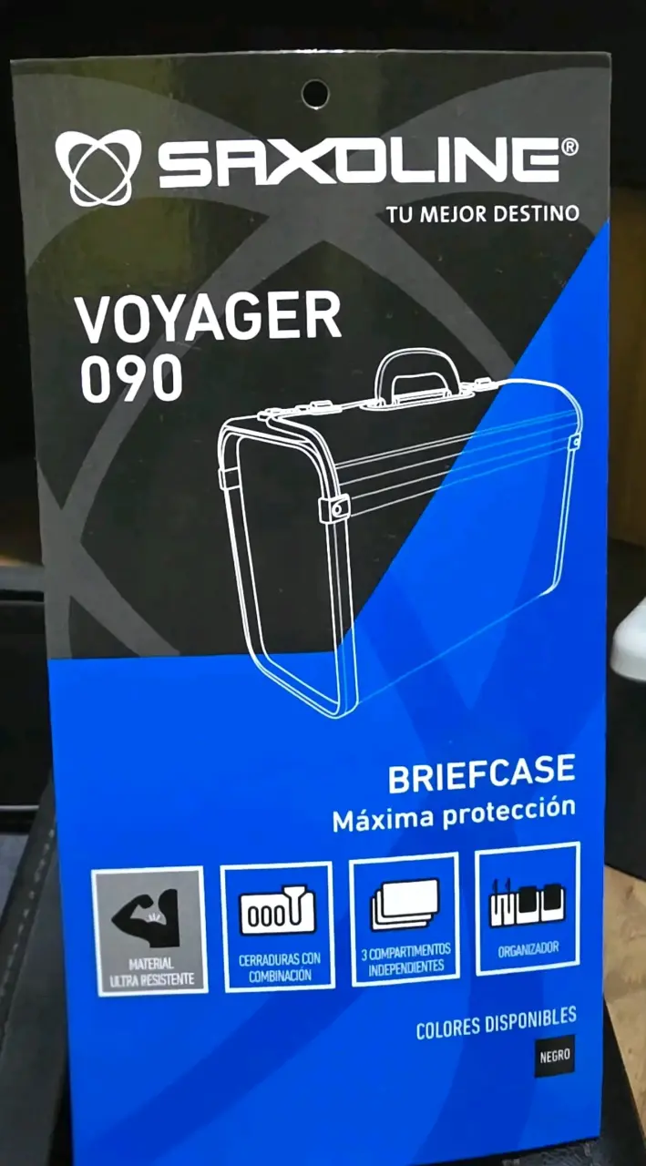 Maletín Negro Saxoline Voyager 090 - 2