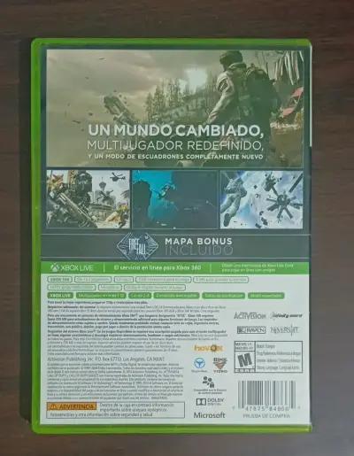 Juego Xbox 360 Call of Duty Ghosts - miniatura 2