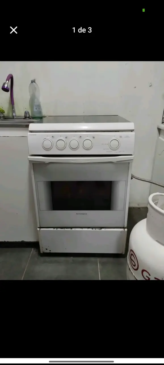 Cocina a gas con horno buen estado - 1