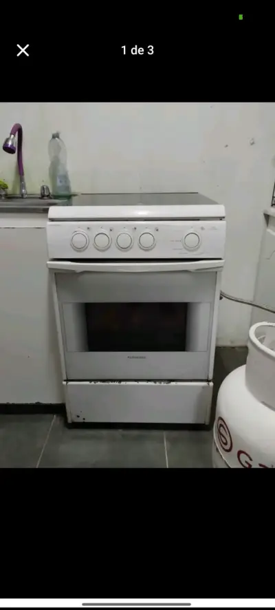 Cocina a gas con horno buen estado - miniatura 1