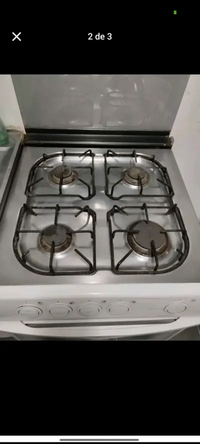 Cocina a gas con horno buen estado - miniatura 2