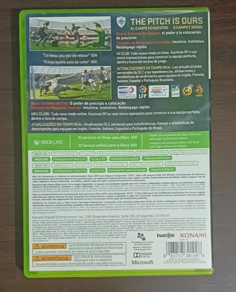 Juego PES 2015 para Xbox 360 en buen estado - 2