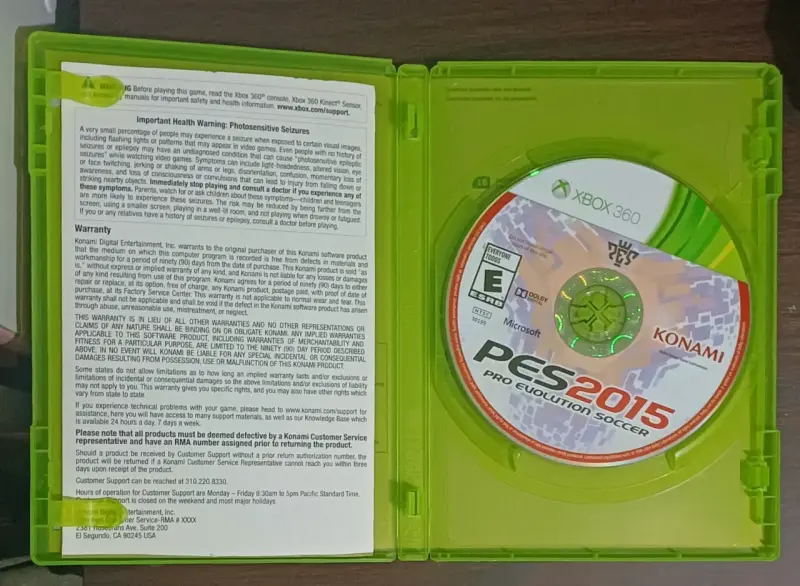 Juego PES 2015 para Xbox 360 en buen estado - 3