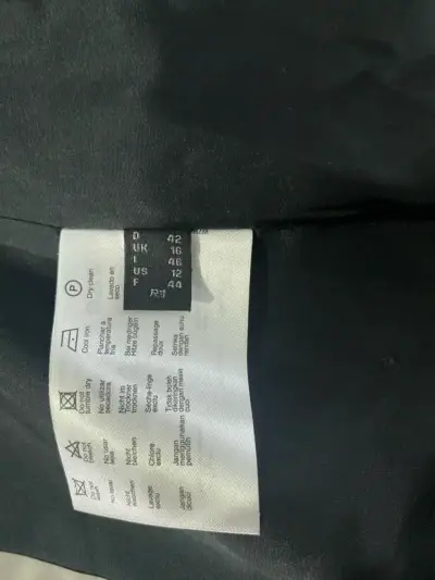 Blazer de lana gris para mujer Esprit - miniatura 3