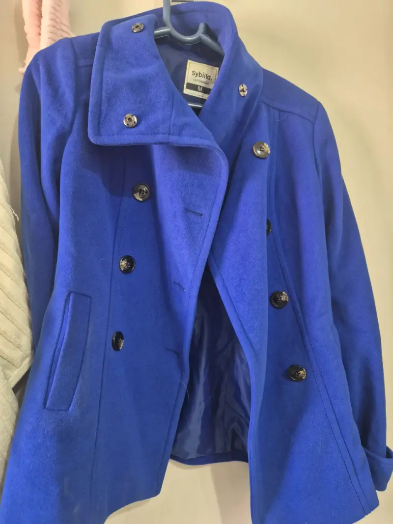 Abrigo azul mujer Sybilla talla M