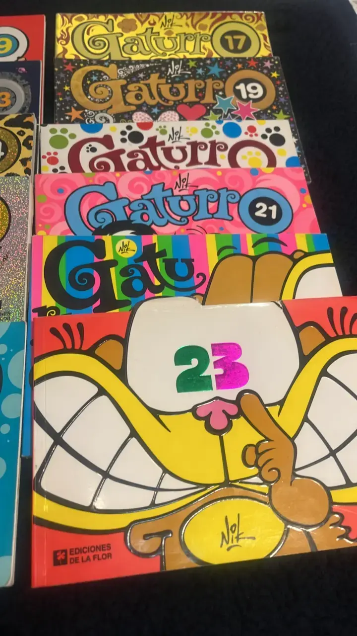 Colección de libros Gaturro de Nik - 3