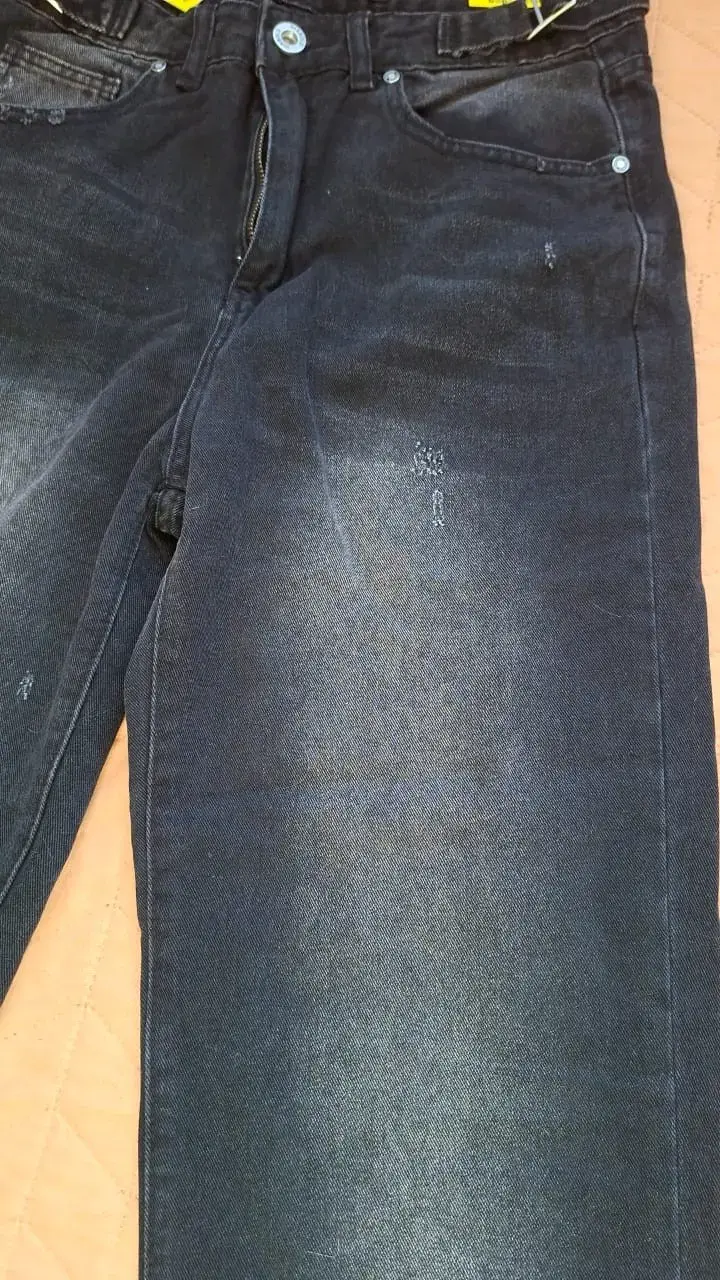 Jeans negros para hombre Loose fit - 3