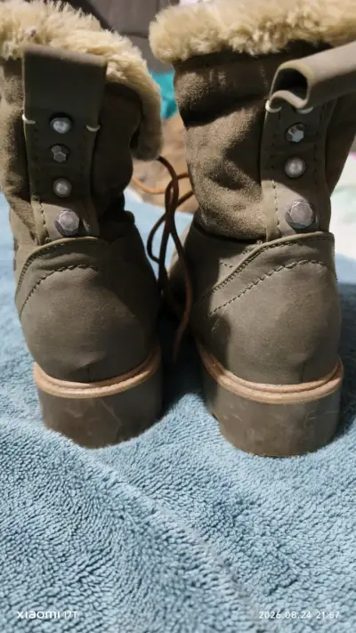 Botas de invierno con forro de piel talla 37 - miniatura 4