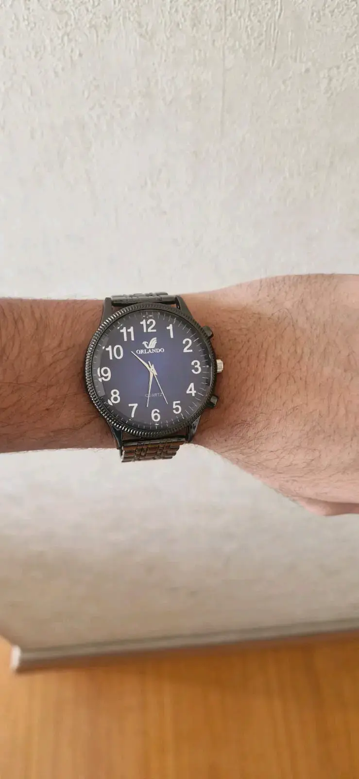 Reloj Orlando negro con correa metálica - 2