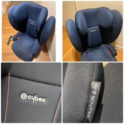 Silla de auto Cybex Solution B-Fix azul - miniatura 2