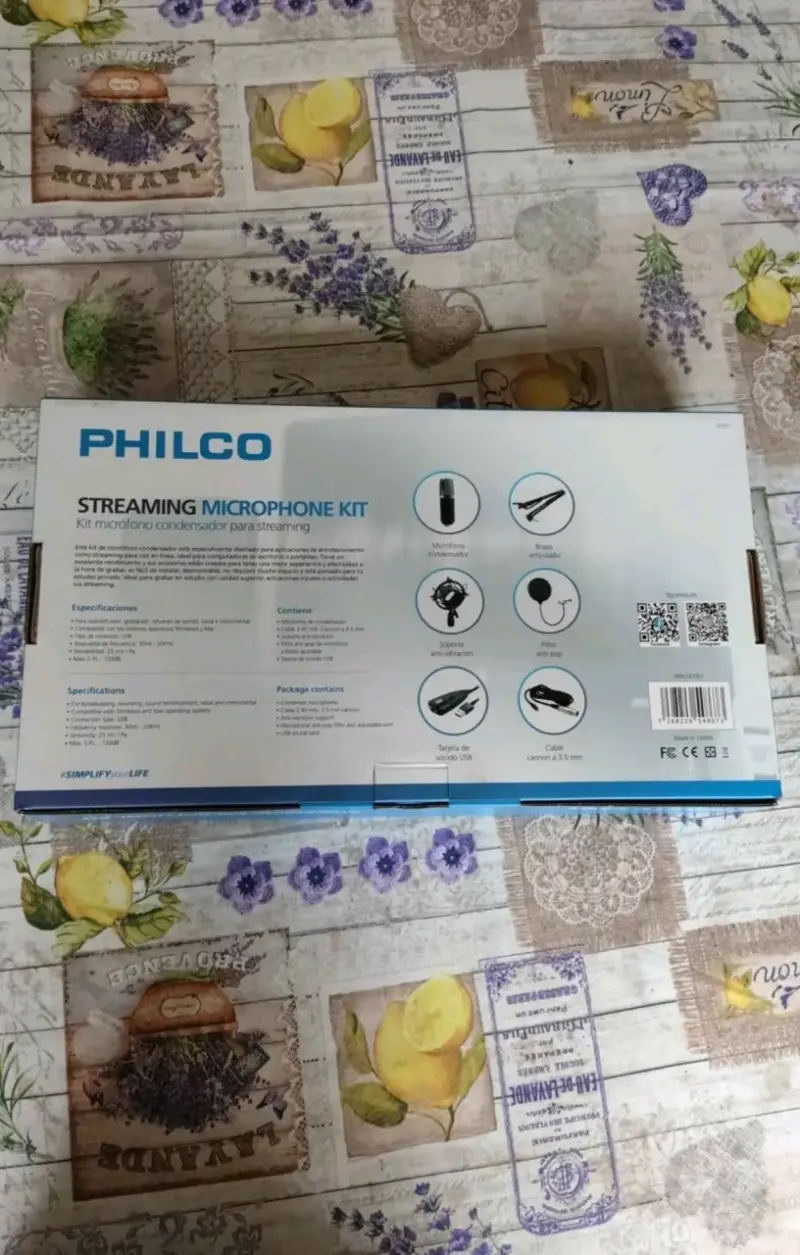 Kit de Micrófono para Streaming Philco - 2