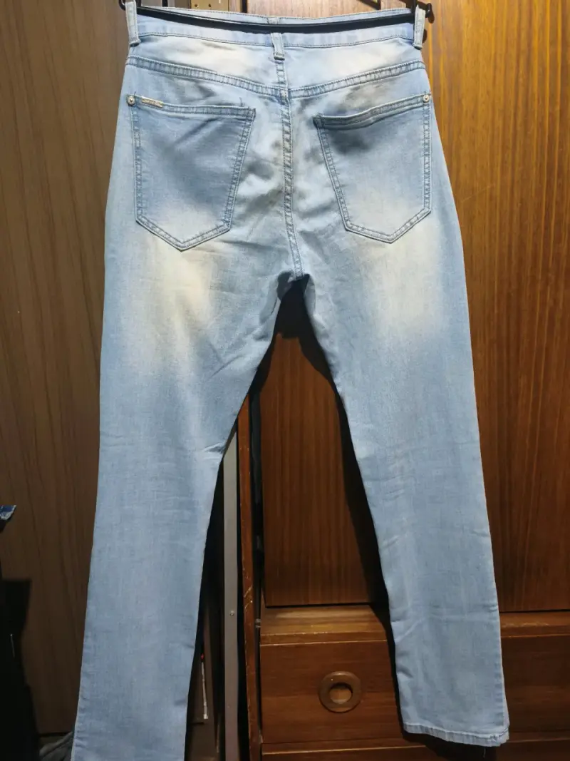 Jeans JJO Hombre Slim Fit celeste Talla 40 - 2