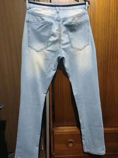 Jeans JJO Hombre Slim Fit celeste Talla 40 - miniatura 2