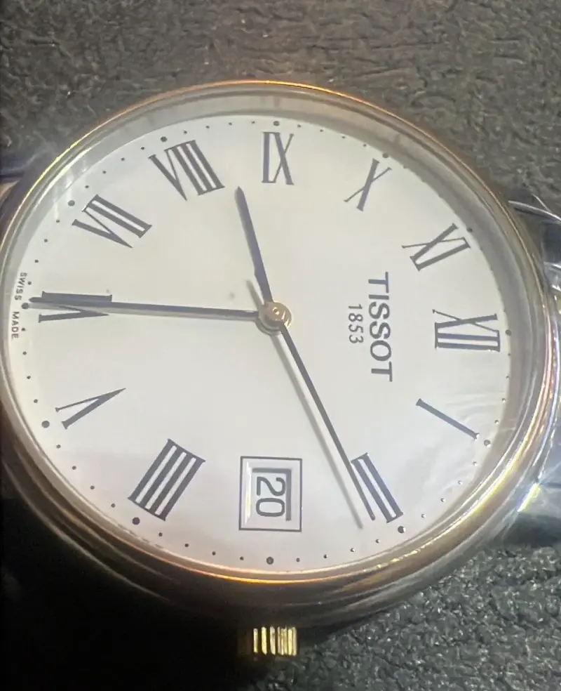 Reloj Tissot de acero inoxidable bicolor - 2