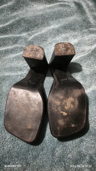 Sandalias de tacón negro Nine West talla 37 - miniatura 4