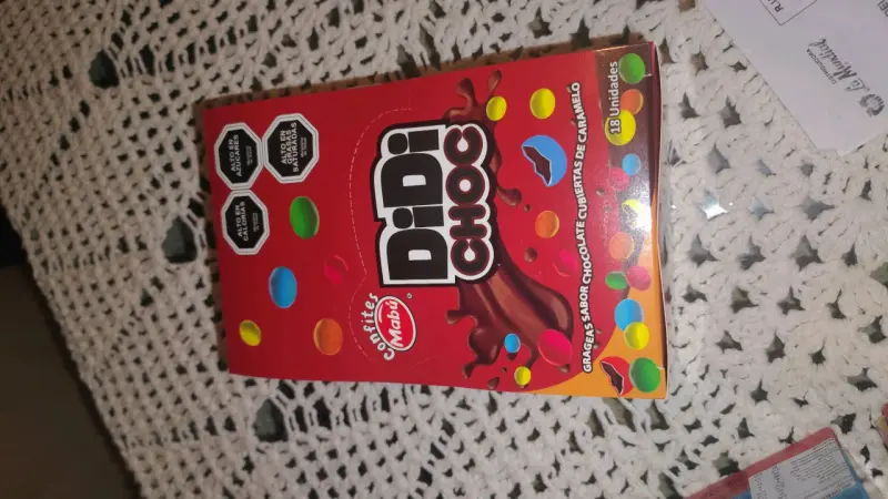 Grageas de chocolate Didi Choc 18 unidades