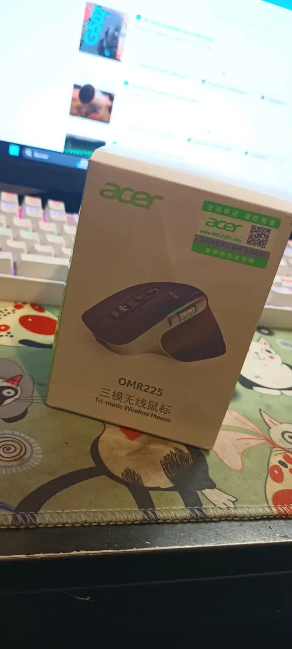Mouse inalámbrico Acer OMR225 - 1
