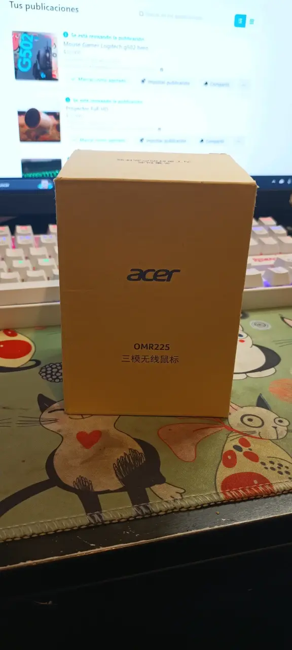 Mouse inalámbrico Acer OMR225 - 2