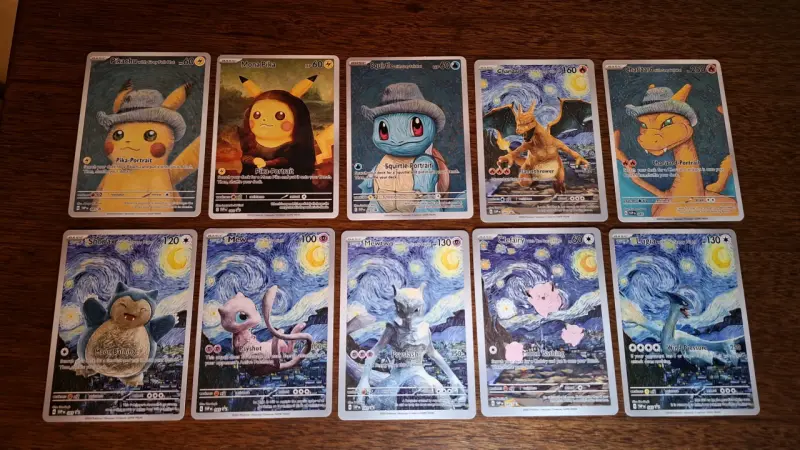 Set de cartas Pokémon con arte especial - 6