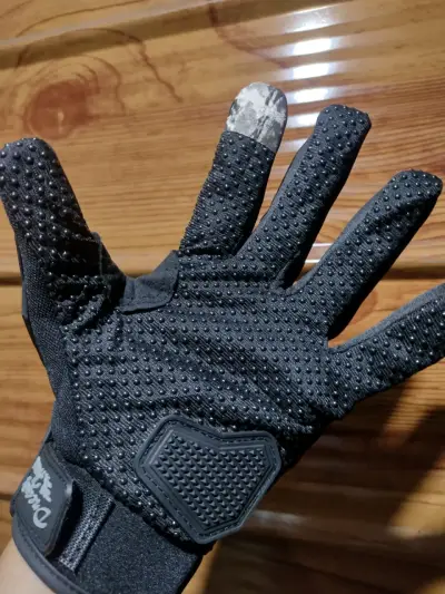 Guantes de protección para motocicleta con refuerzo - miniatura 2