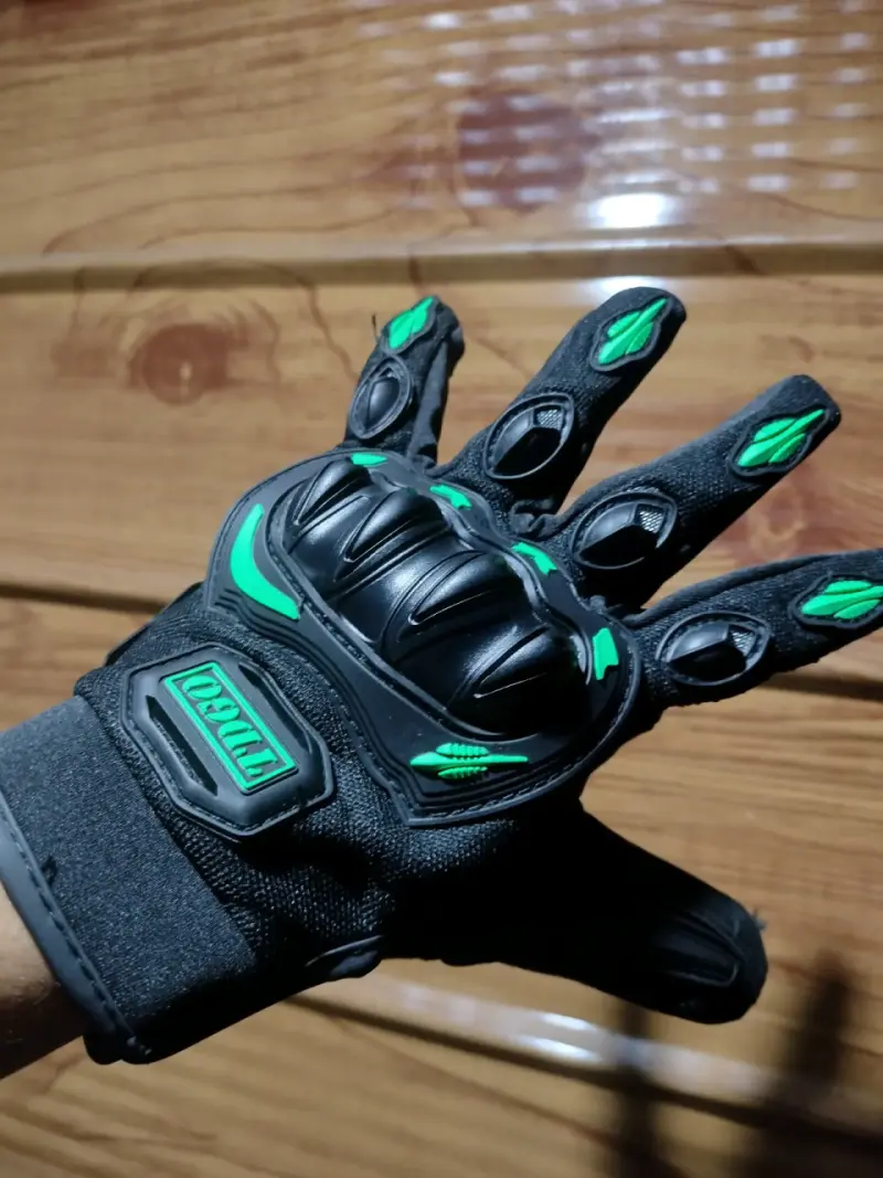 Guantes de protección para motocicleta con refuerzo - 3