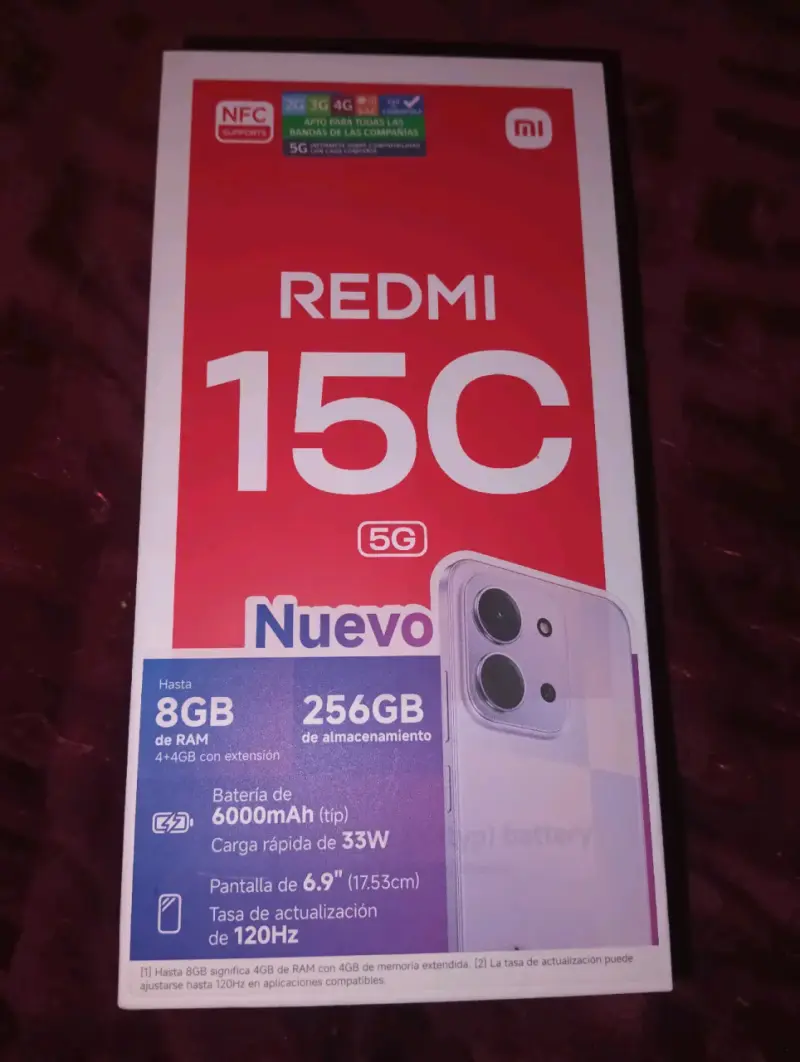 Xiaomi Redmi 15C 5G con Funda Floral - 2