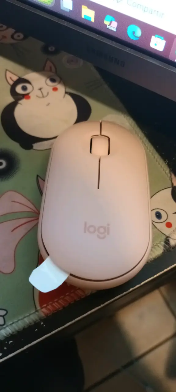 Combo teclado y mouse Logitech MK470 rosa - 4