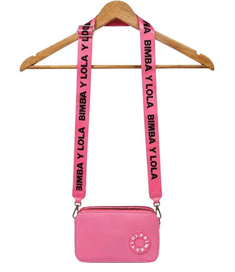 Bandolera Fucsia Bimba y Lola con Correa Ajustable