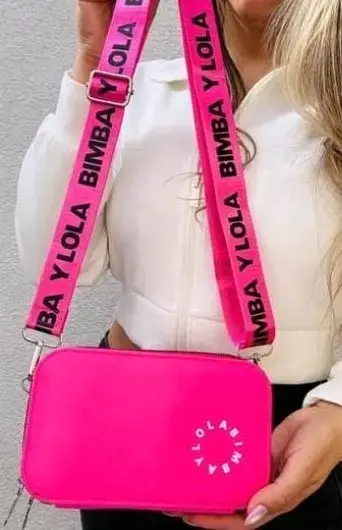 Bandolera Fucsia Bimba y Lola con Correa Ajustable - 3
