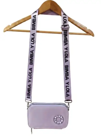 Bolso cruzado morado Bimba y Lola con correa ajust - miniatura 1