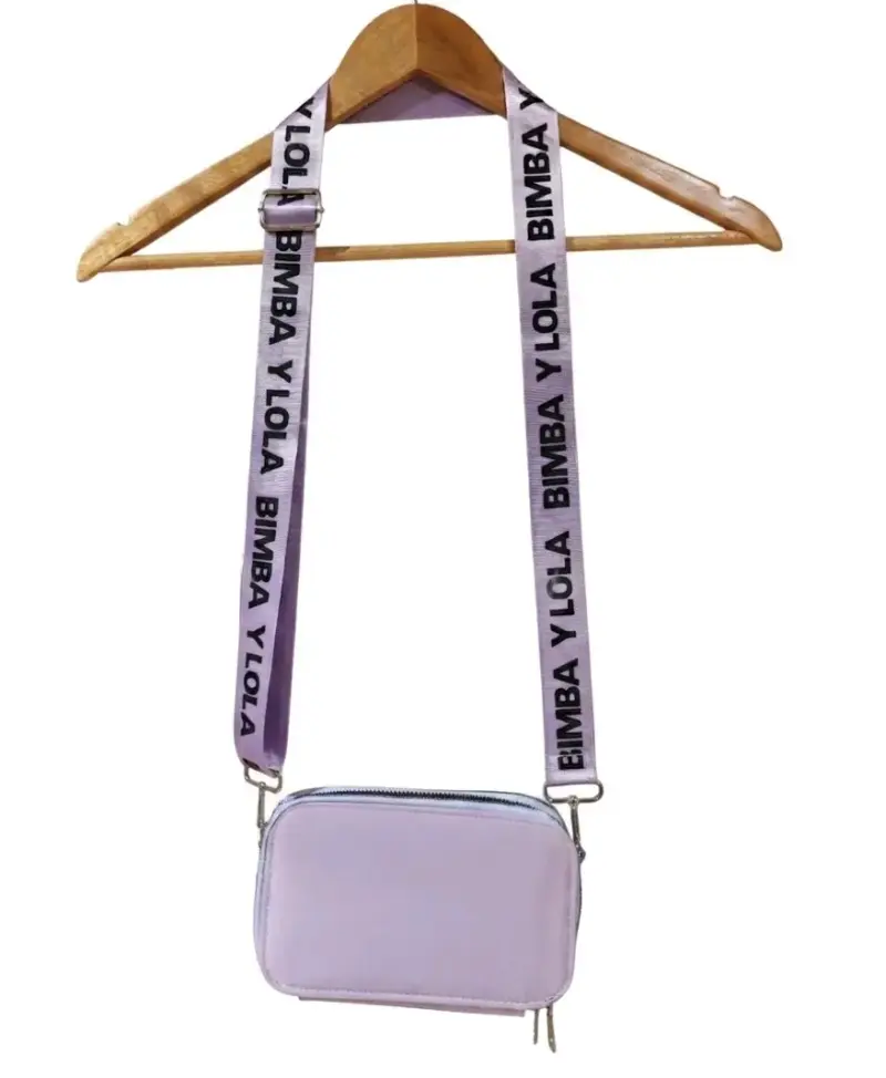 Bolso cruzado morado Bimba y Lola con correa ajust - 2