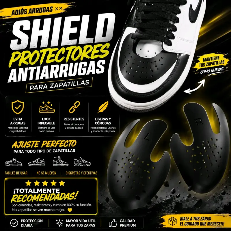 Protectores Antiarrugas para Zapatillas Shield