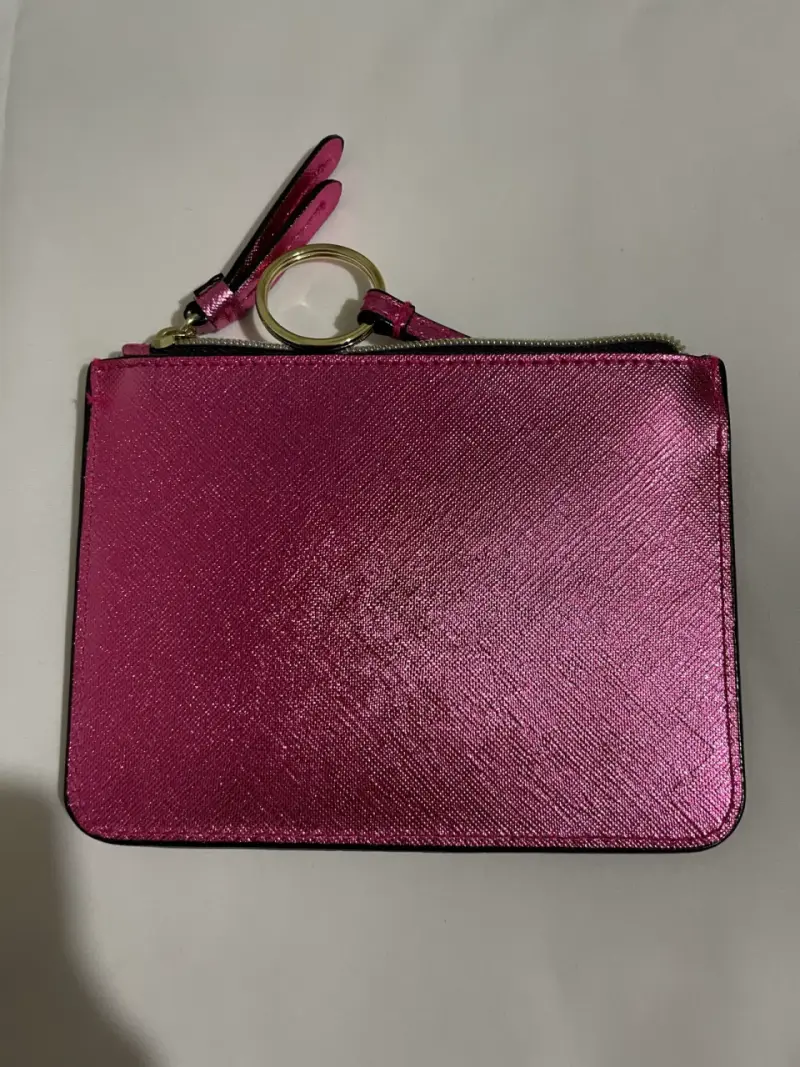 Monedero rosa brillante Victoria's Secret con lentejuelas - 3
