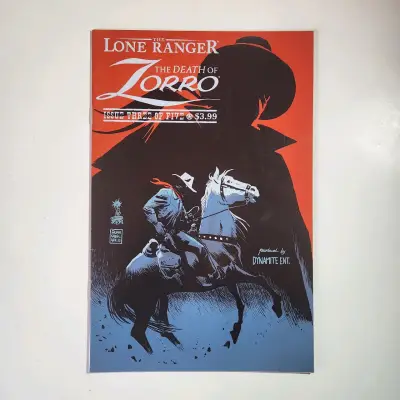 Cómic The Lone Ranger The Death of Zorro - miniatura 1