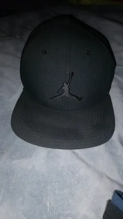 Gorra Jordan Jumpman Pro Snapback Negra - 100% Ori - miniatura 1