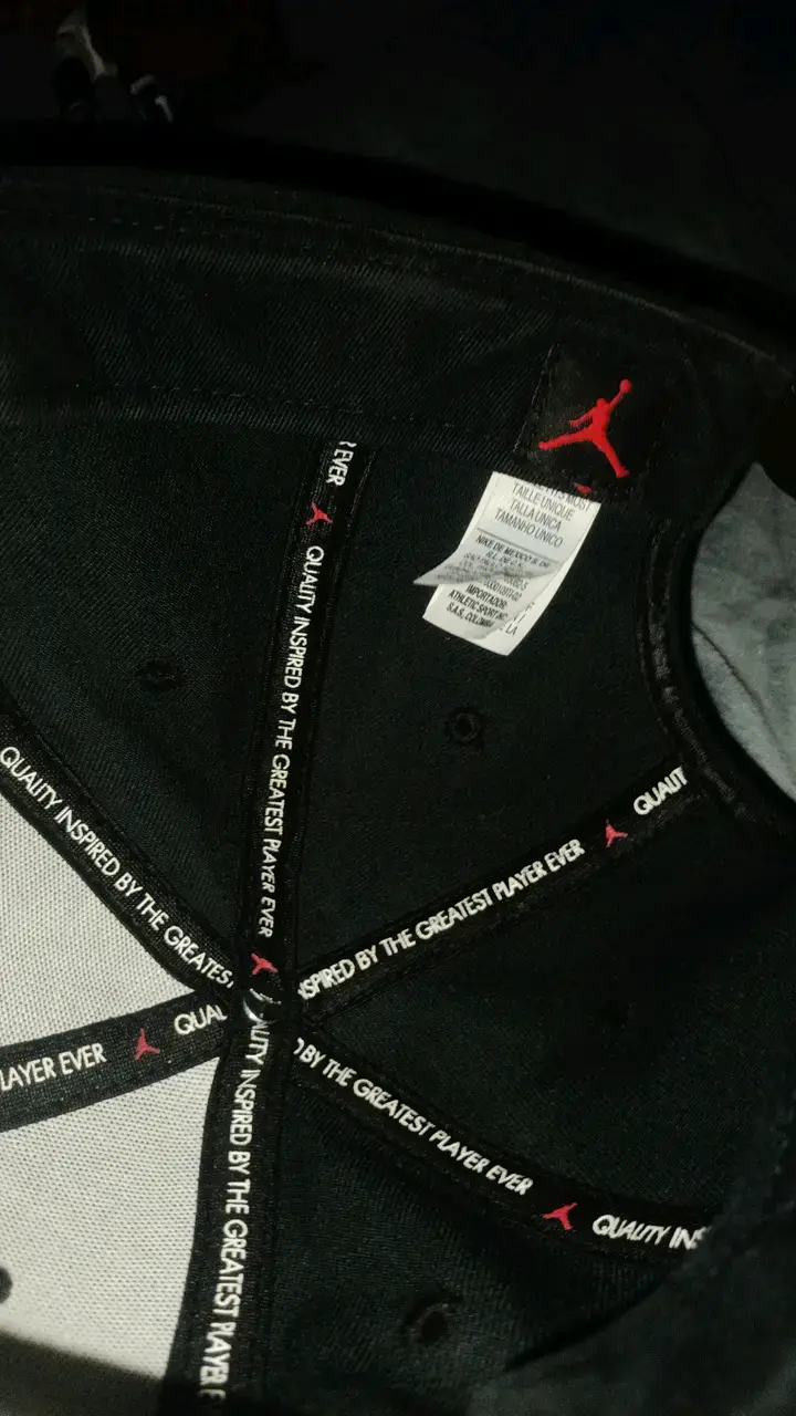 Gorra Jordan Jumpman Pro Snapback Negra - 100% Ori - 3