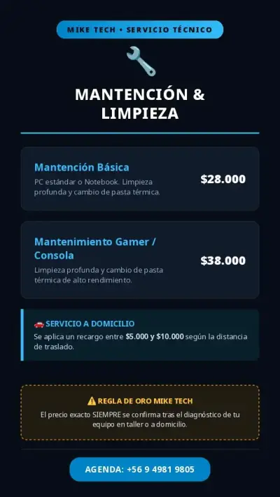 Reparación y formateo de pc/notebook - miniatura 1
