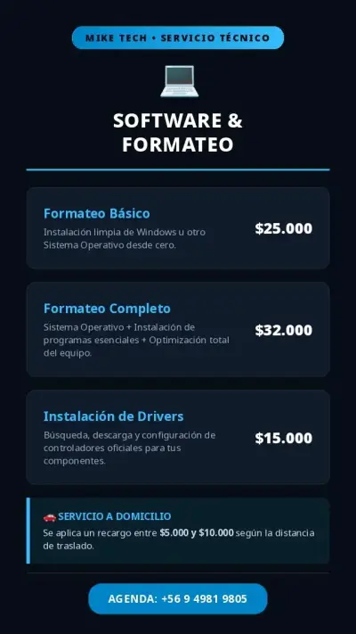Reparación y formateo de pc/notebook - miniatura 2