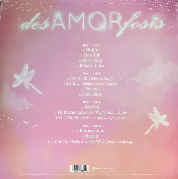 Thalía - Desamorfosis (LP) - 2