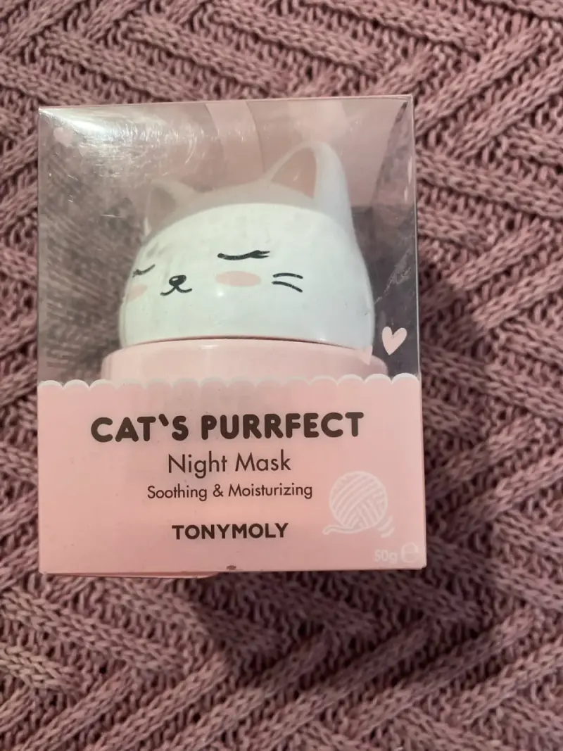 Mascarilla Nocturna Hidratante Tonymoly Cat's Purrfect - 5