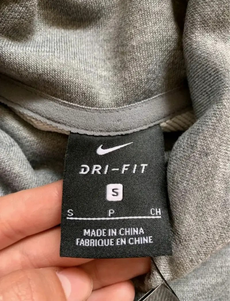 Polera Nike Dri-Fit Gris para Mujer - 2