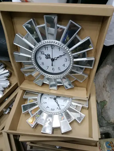 Reloj de Pared Decorativo con Espejos - miniatura 1