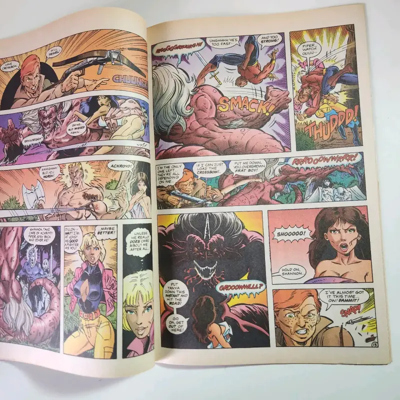 Cómic Ex-Mutants Número 2 Malibu Comics - 4