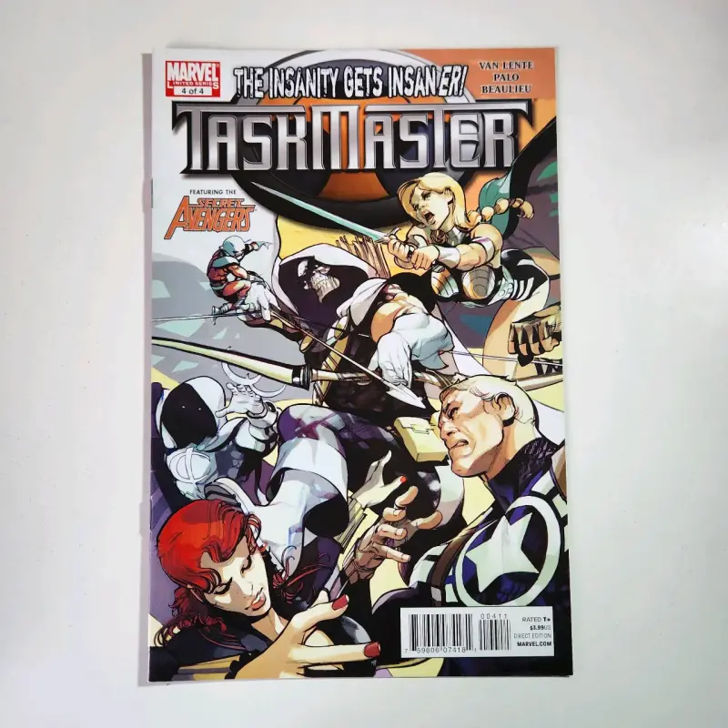 Cómic Taskmaster Marvel Edición Limitada - 1