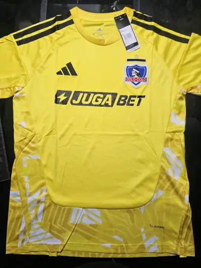 Camiseta amarilla Colo-Colo Adidas ClimaCool - miniatura 1
