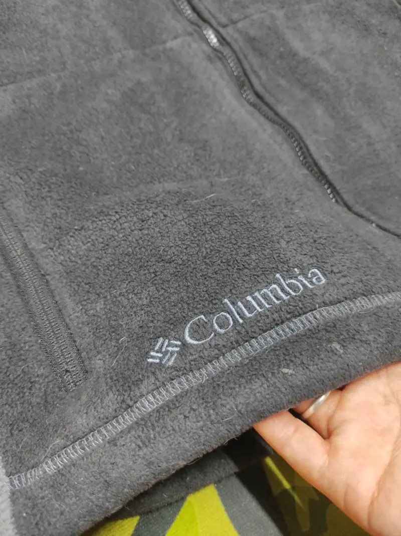 Chaqueta polar Columbia gris para hombre - 2