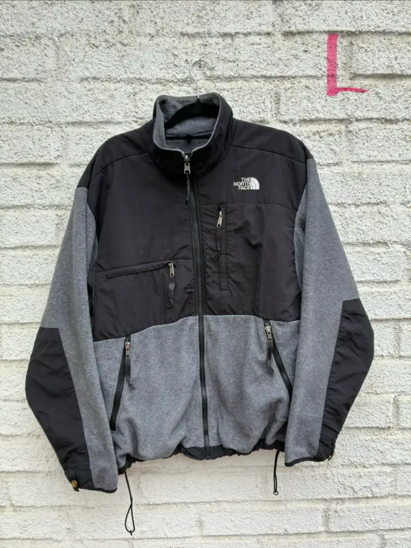 Chaqueta The North Face negra y gris para hombre